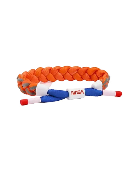 Comet Blue-Orange-White Men Bracelet Free Size