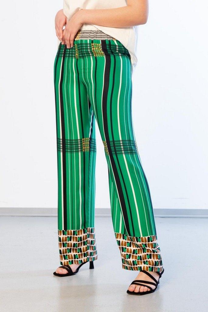Sandro Ferrone Lola Grid Pants