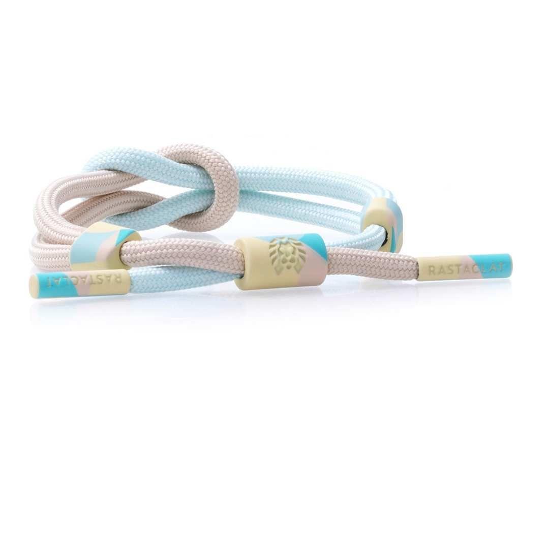 Short Fatigue Tan-Light Blue Men Bracelet Free Size