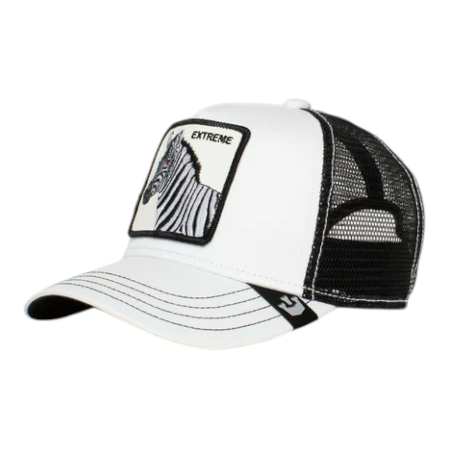 Goorin Bros KIDS Little Stripe Cap White