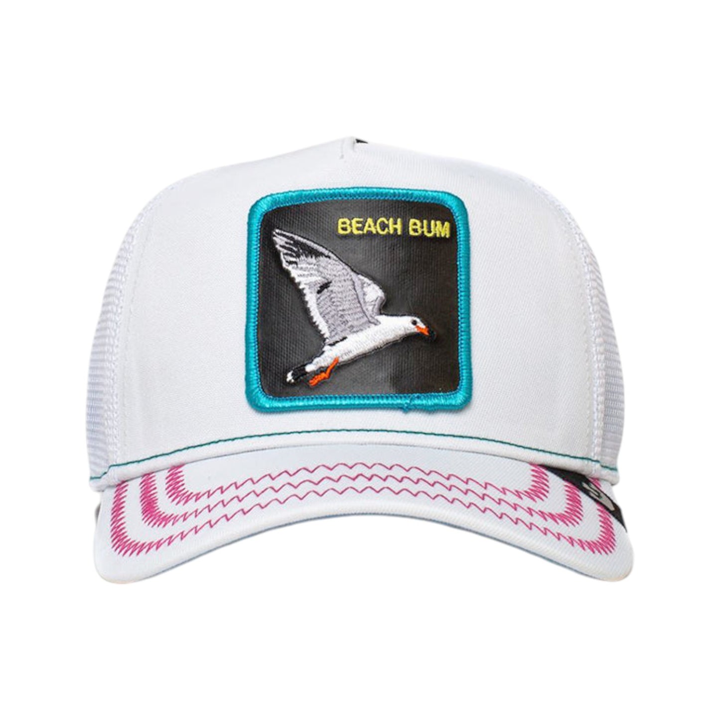 Goorin Bros Beach Bomber in White Color