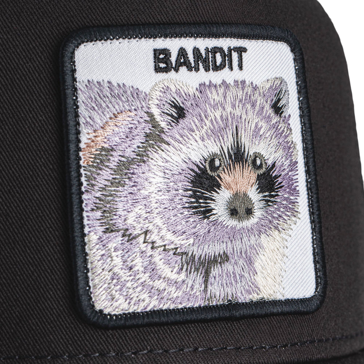 Goorin Bros. Animal Farm "The Bandit" Raccoon Trucker Hat - Void Black