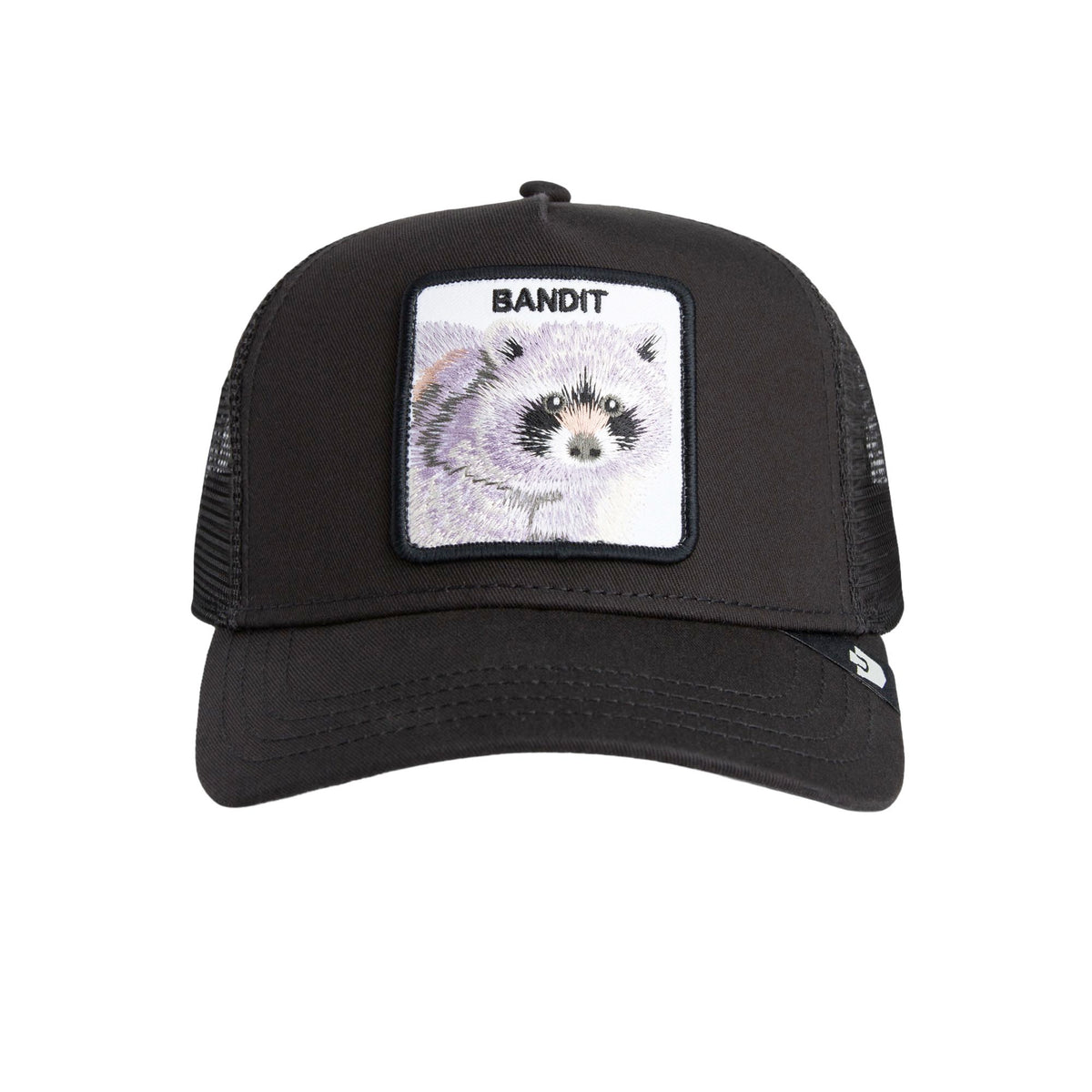 Goorin Bros. Animal Farm "The Bandit" Raccoon Trucker Hat - Void Black