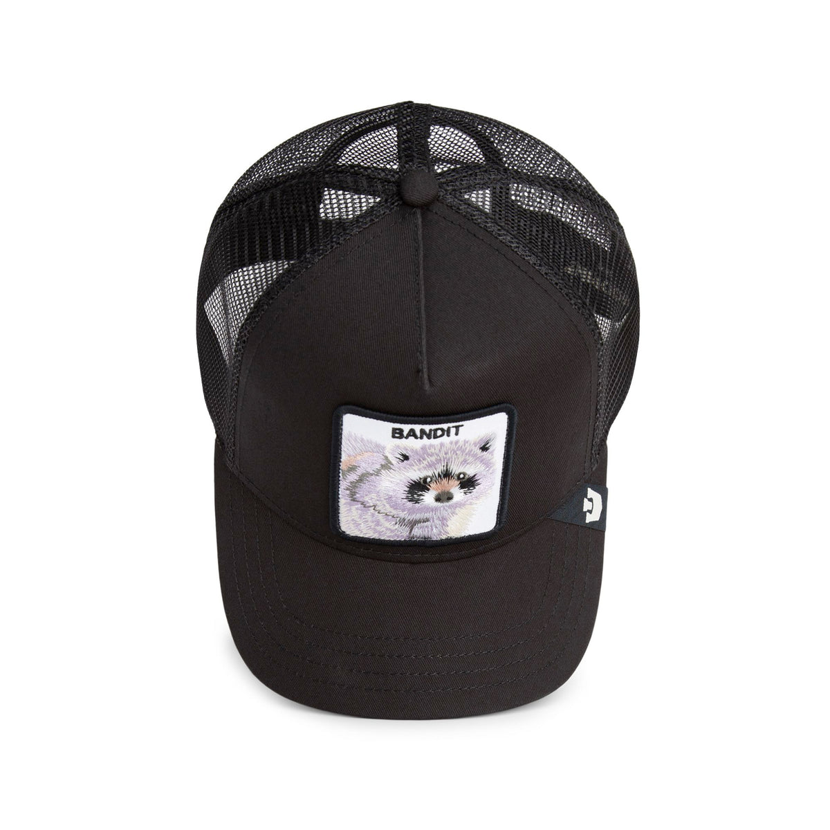 Goorin Bros. Animal Farm "The Bandit" Raccoon Trucker Hat - Void Black