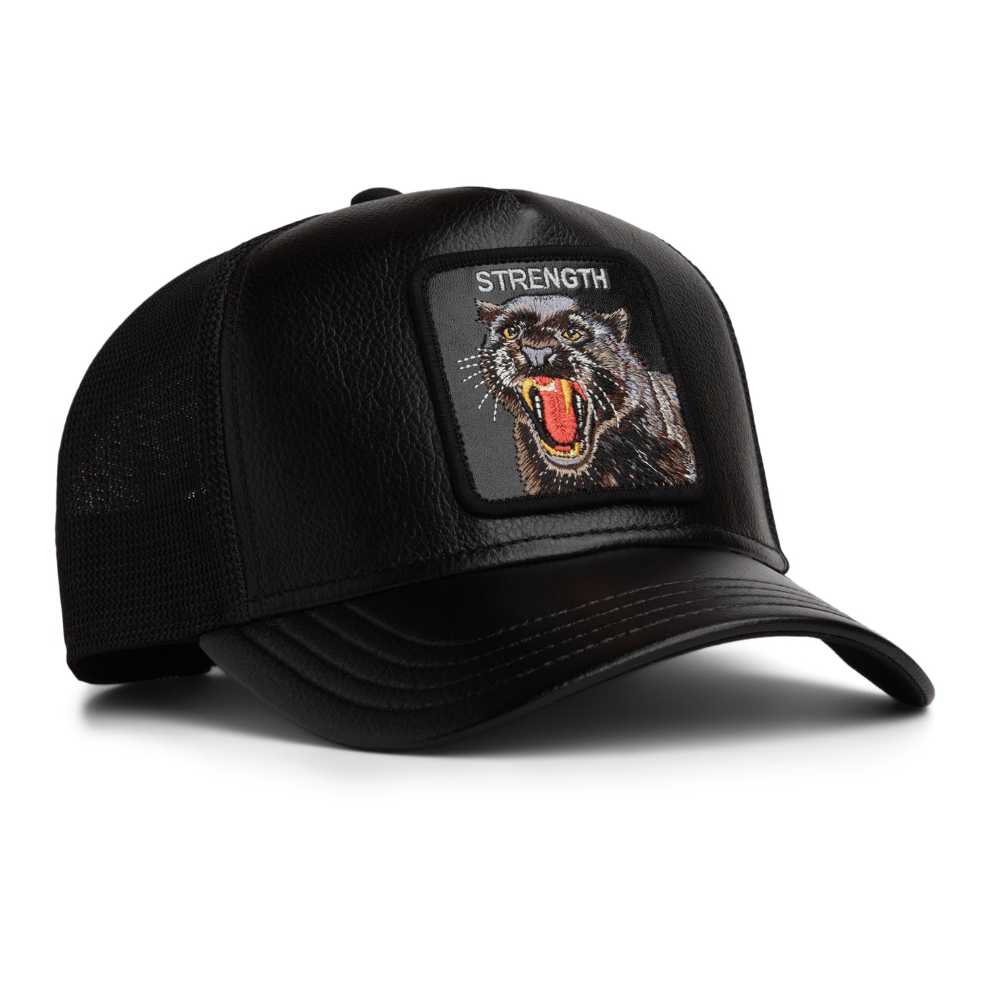 Goorin Bros. Faux Leather Panther Trucker Cap