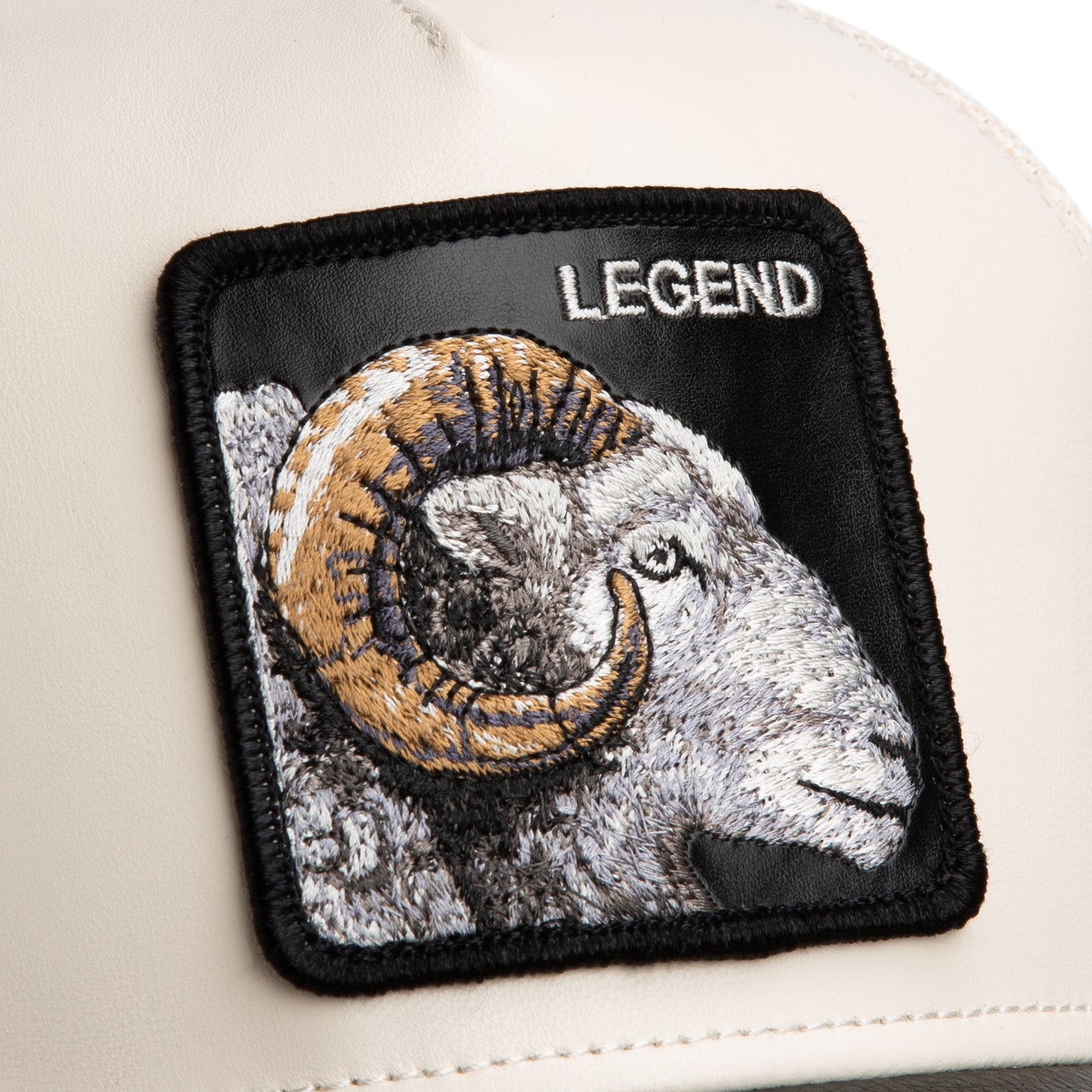 Goorin Bros. Faux Leather Ram Trucker Cap