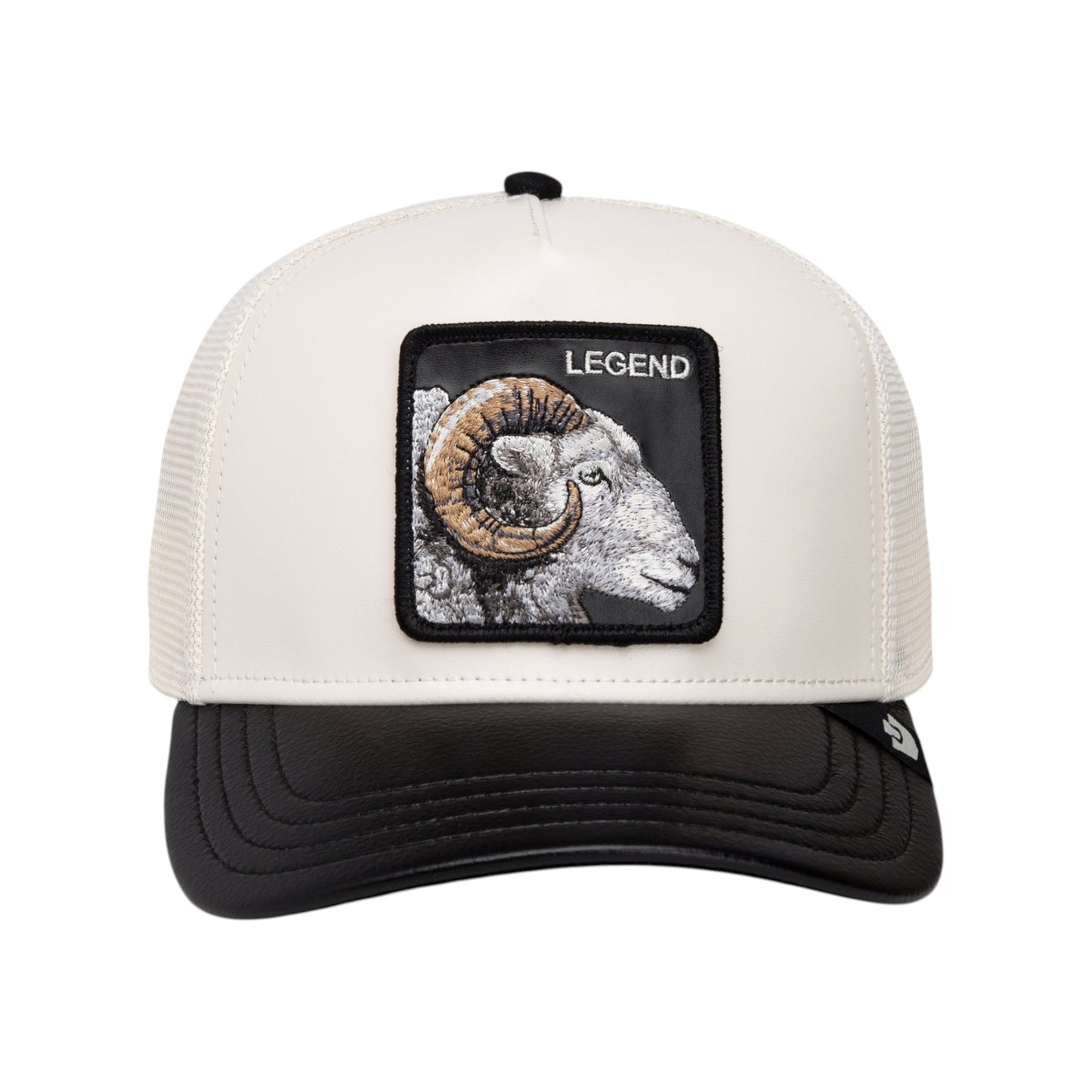 Goorin Bros. Faux Leather Ram Trucker Cap