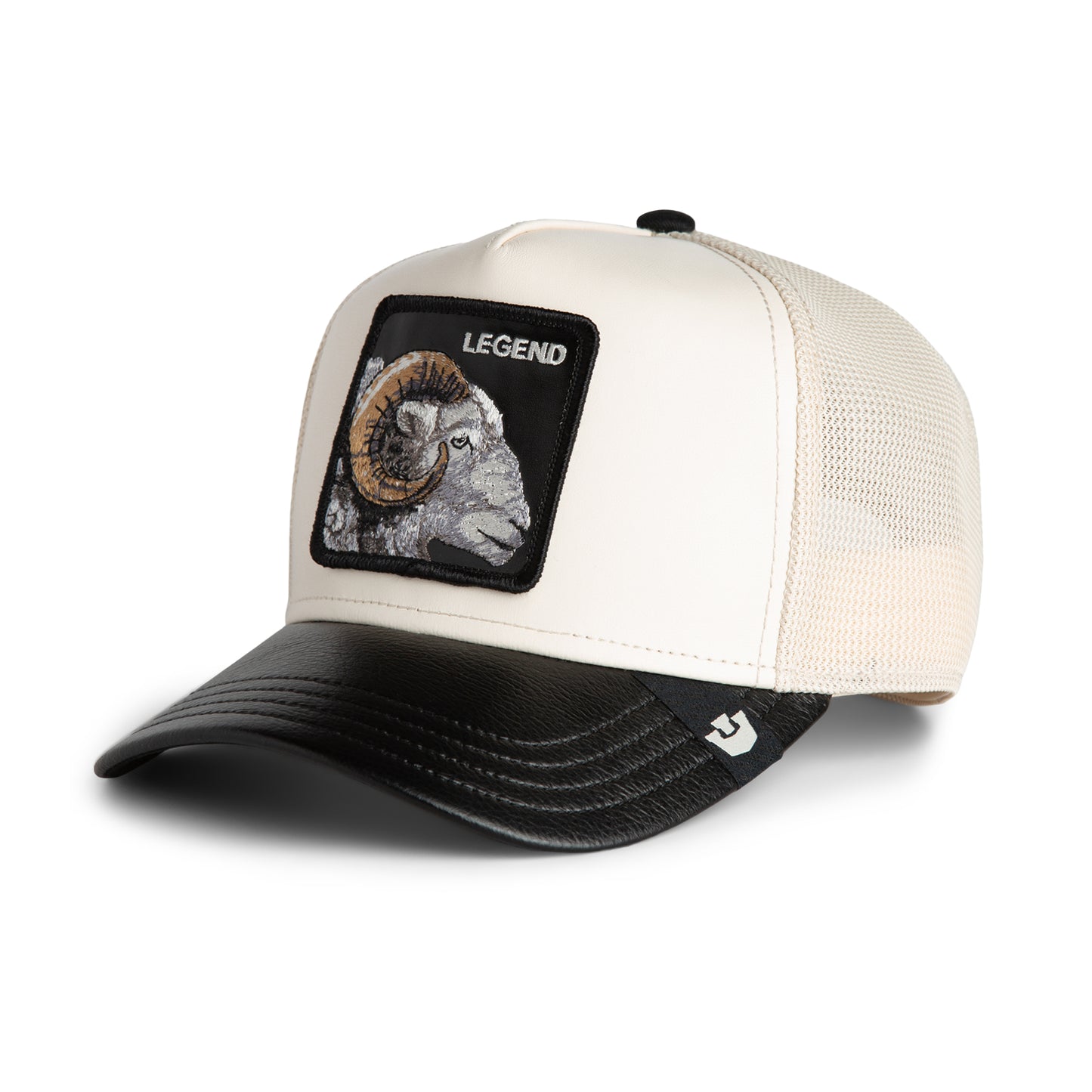 Goorin Bros. Faux Leather Ram Trucker Cap