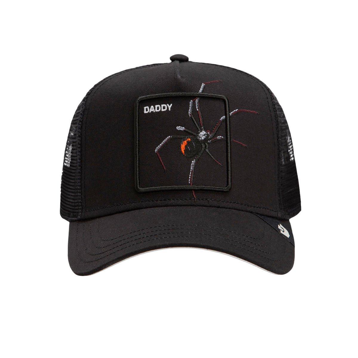 Goorin Bros. The Suede Spider "Daddy" Trucker Hat - Void Black