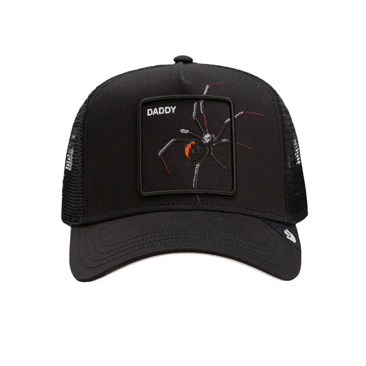 Goorin Bros. The Suede Spider "Daddy" Trucker Hat - Void Black