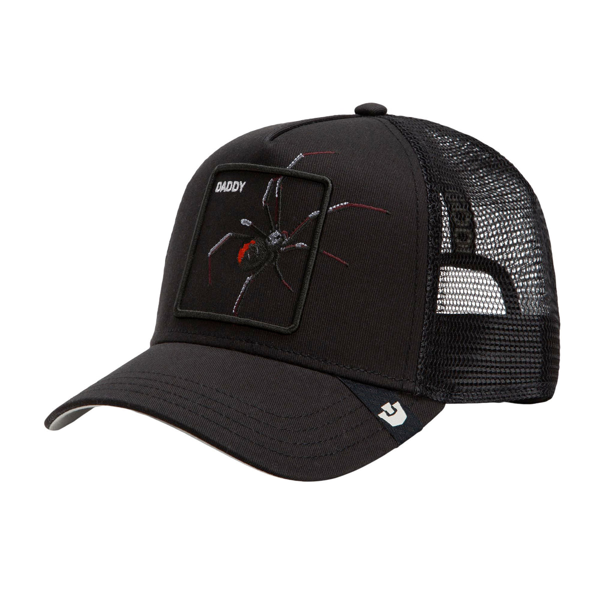 Goorin Bros. The Suede Spider "Daddy" Trucker Hat - Void Black