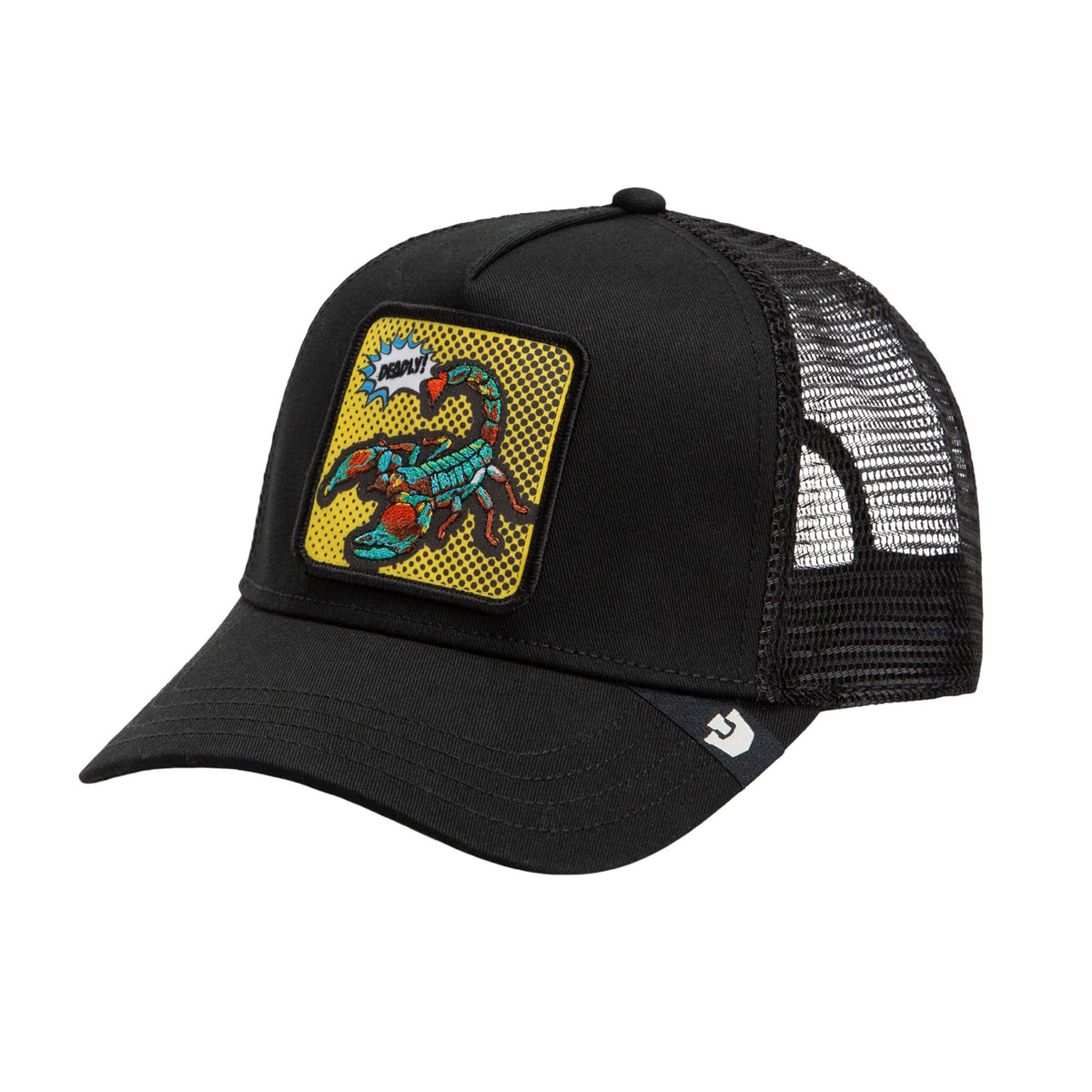 Goorin Bros. Pop Art The Deadliest Scorpion Trucker Hat - Black