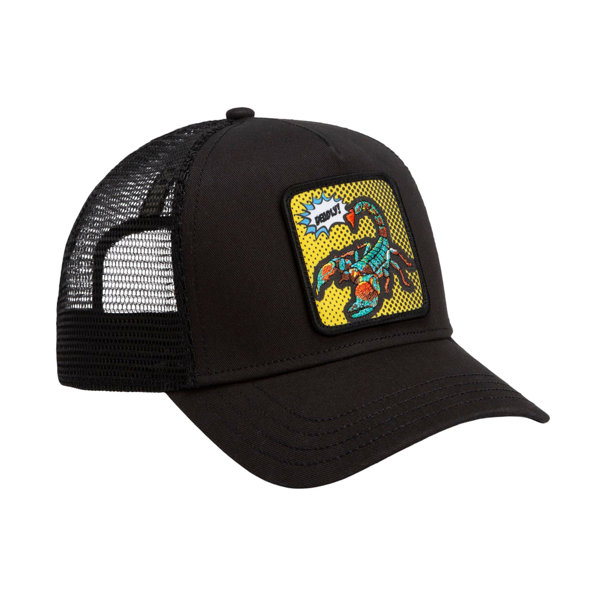 Goorin Bros. Pop Art The Deadliest Scorpion Trucker Hat - Black