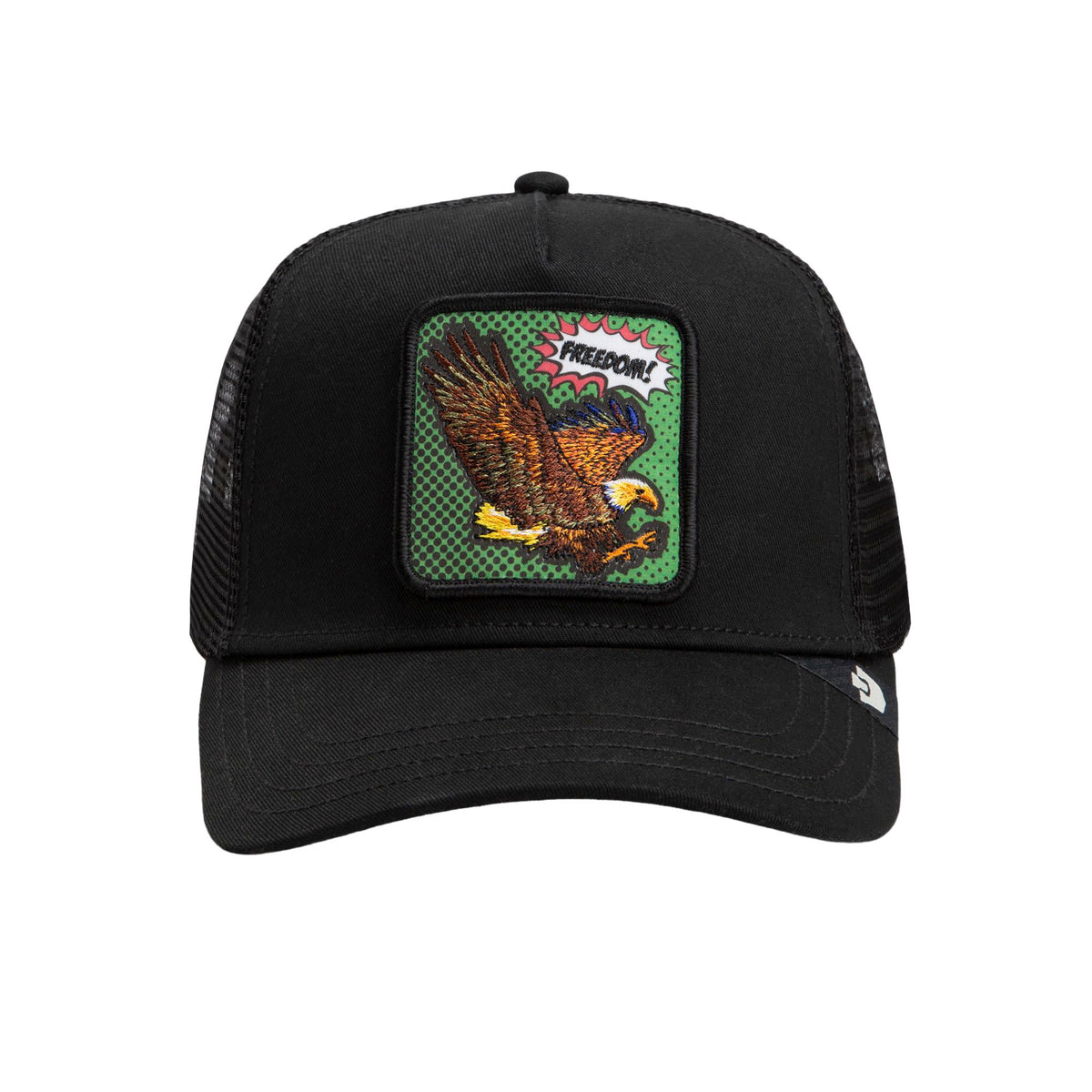 Goorin Bros. POPArt The Farm Freedom Eagle Trucker Hat - Void Black
