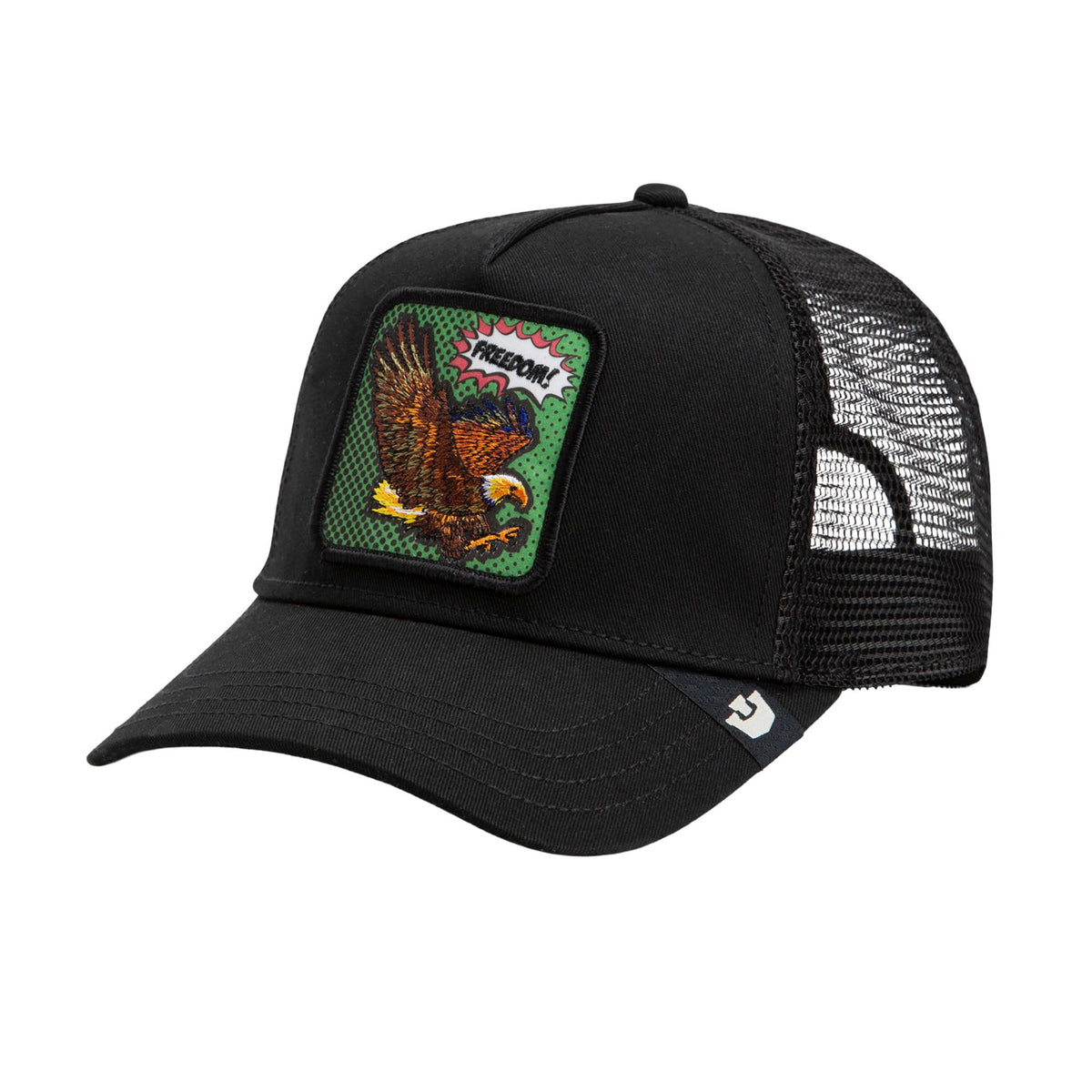 Goorin Bros. POPArt The Farm Freedom Eagle Trucker Hat - Void Black
