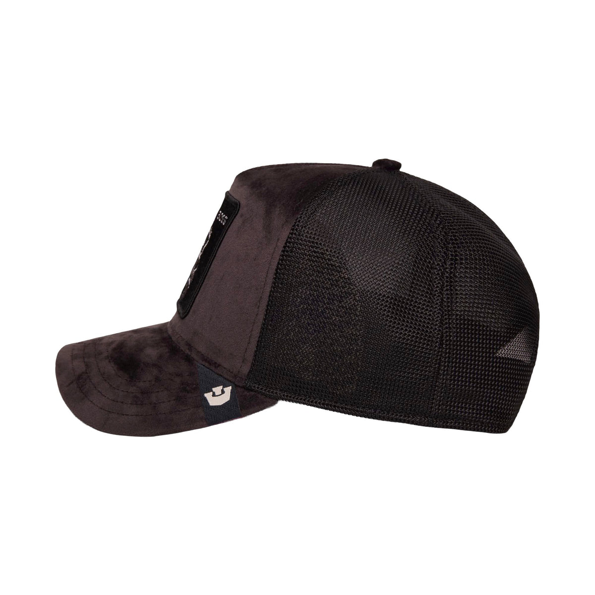 Goorin Bros. Velour Boss Gorilla Trucker Hat – Limited Edition Black
