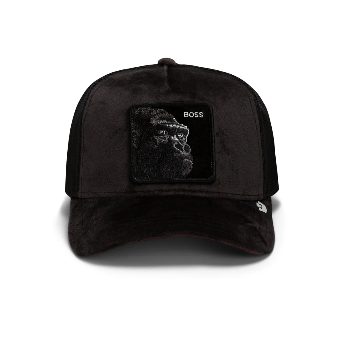 Goorin Bros. Velour Boss Gorilla Trucker Hat – Limited Edition Black