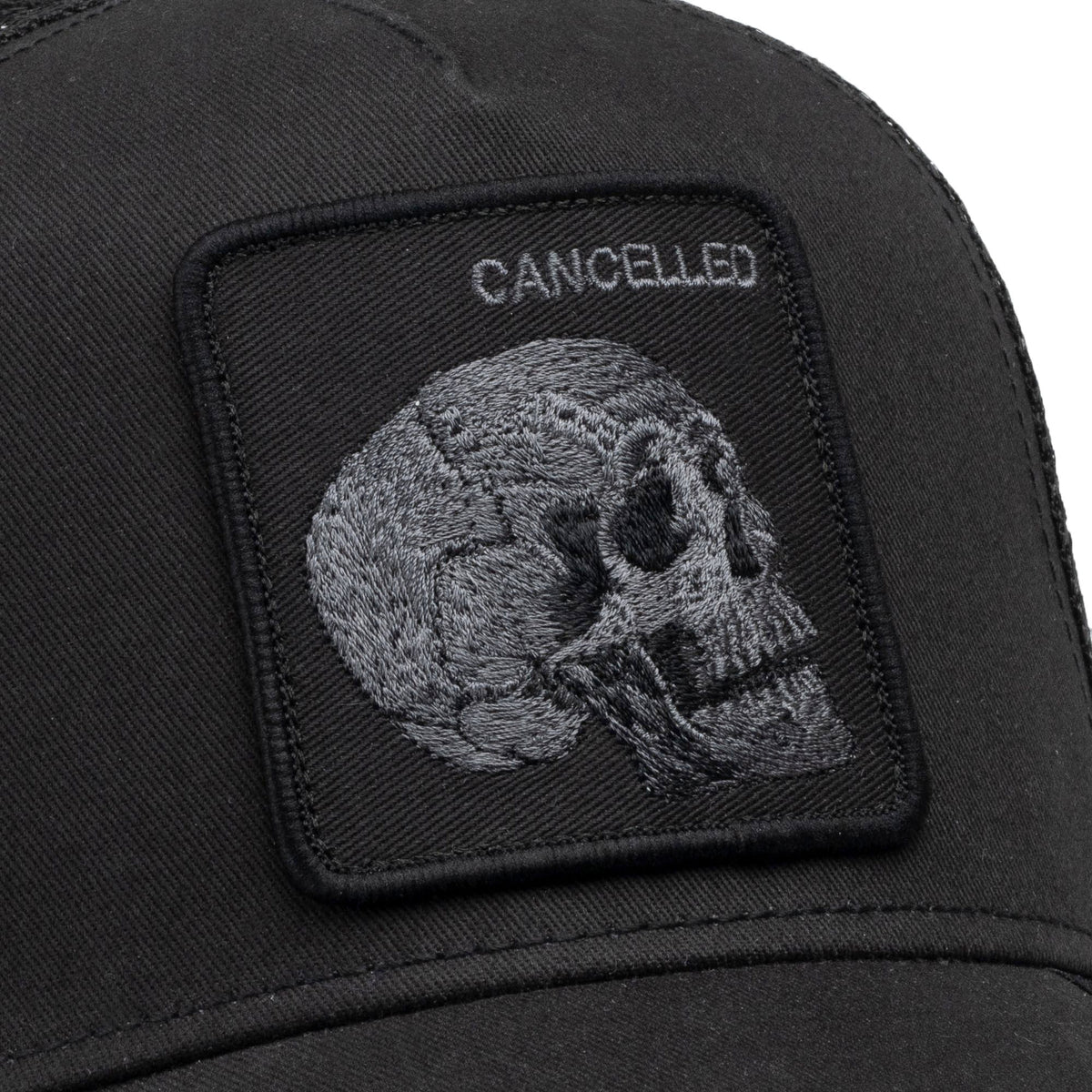 Goorin Bros. Tonal Skull Void A-Frame Trucker hat