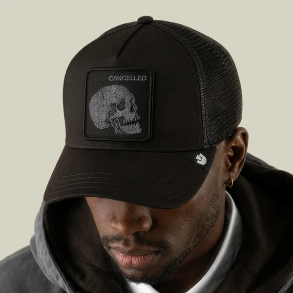 Goorin Bros. Tonal Skull Void A-Frame Trucker hat