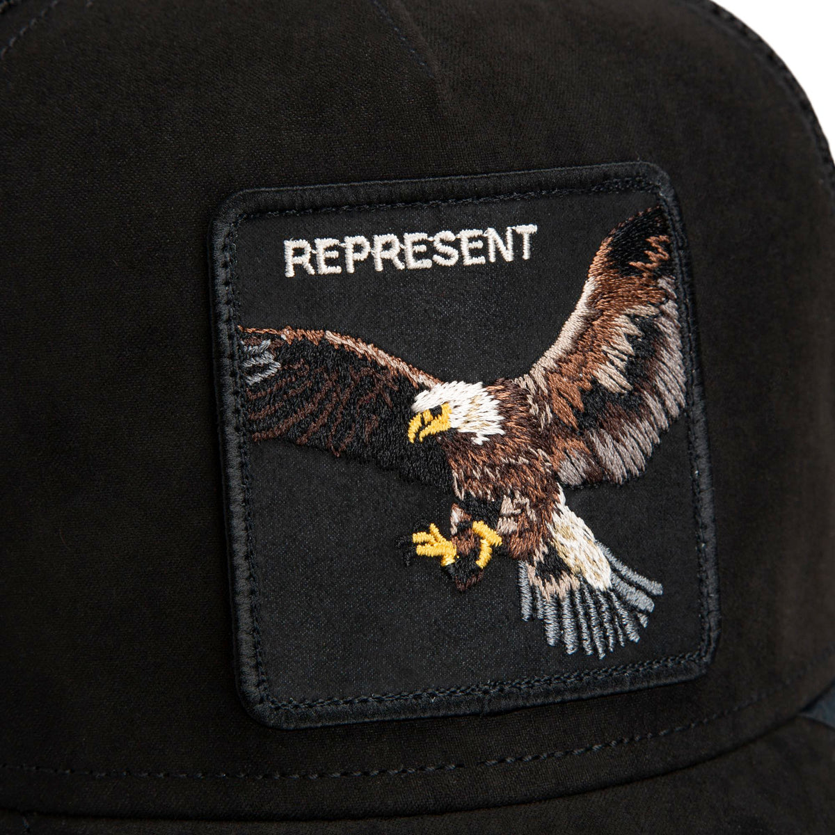 Goorin Bros. Represent Eagle Trucker Hat – Suede Void Edition