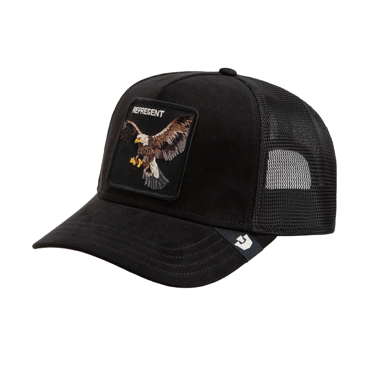 Goorin Bros. Represent Eagle Trucker Hat – Suede Void Edition