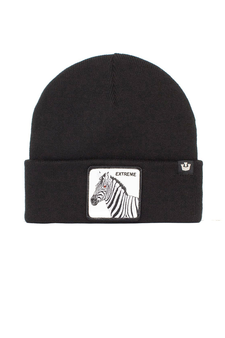 Goorin Bros Warm Tones Winter Cap in Black, Zeebra