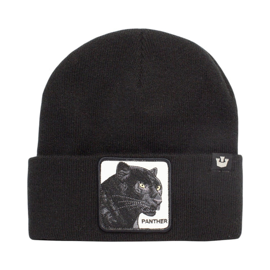 Goorin Bros On the Hunt Beanie Hat in Black, Panther