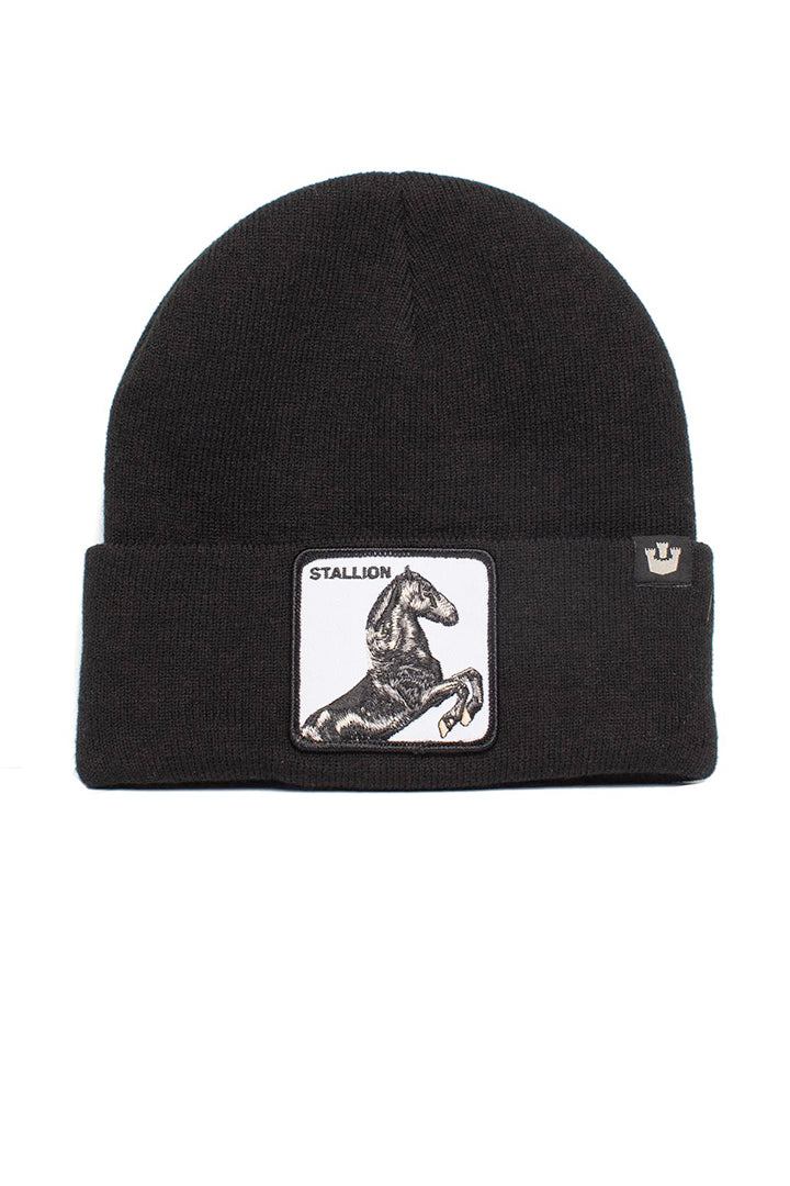 Goorin Bros Stallion Winter Cap in Black, Black Sheep