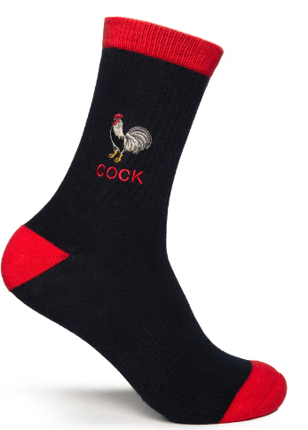 Goorin Bros " Hock Sock" in Black/Red Color