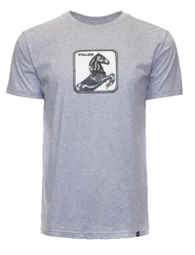 Goorin Bros "Stud" T-Shirt in Charcoal Color