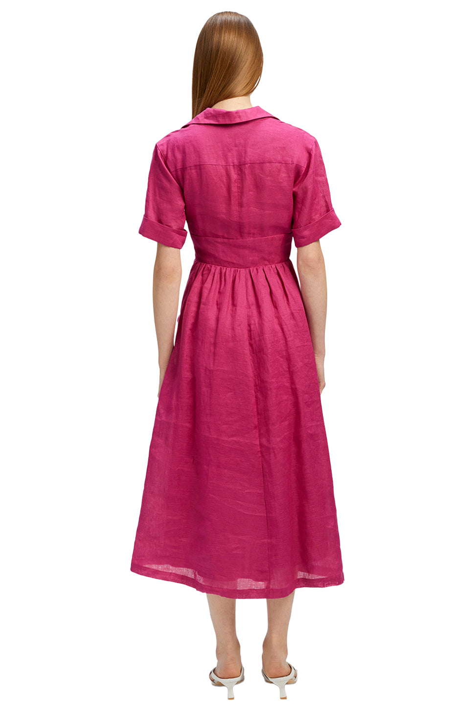 Hazel Linen Shirt Dress