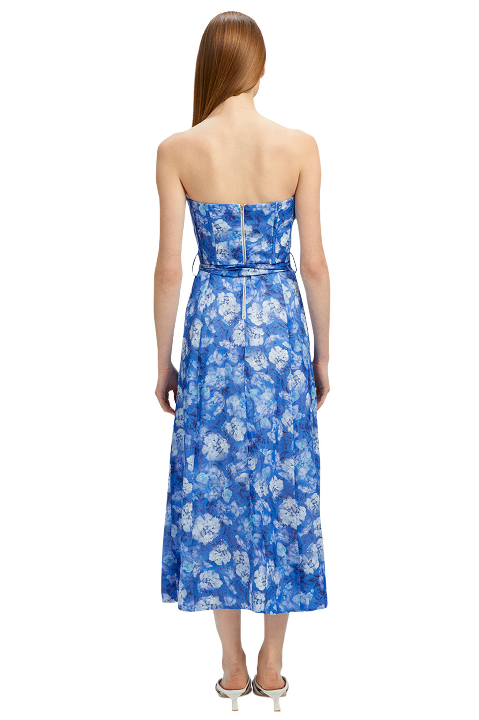 Vibrant Floral Midi Dress