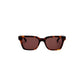 Dean, Rectangular sunglasses for men and women brown lens UV400 protection