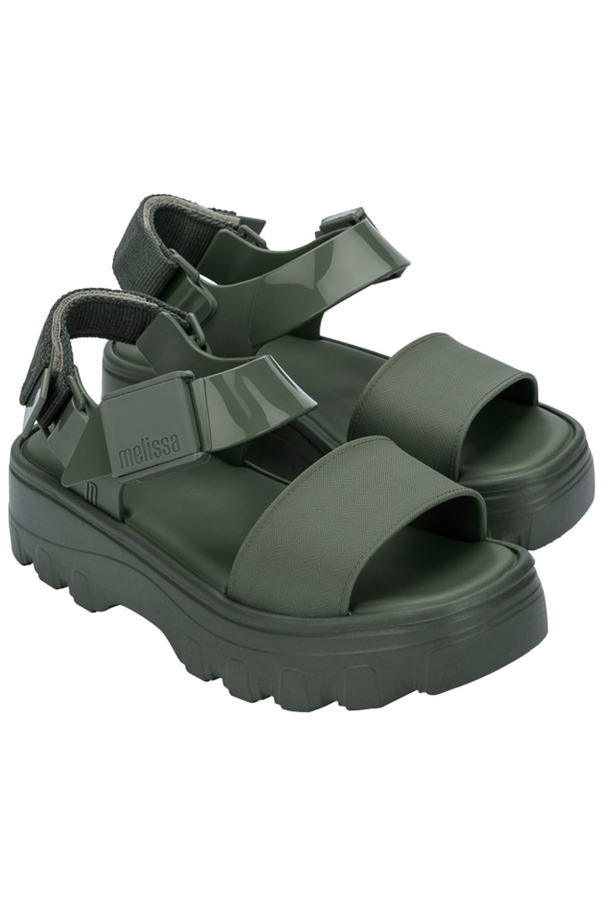 Melissa Kick Off Sandal Olive