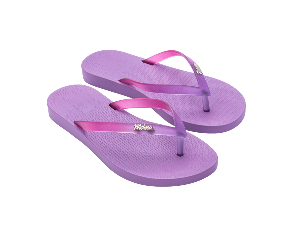 Melissa Sun Venice Flipflops In Purple