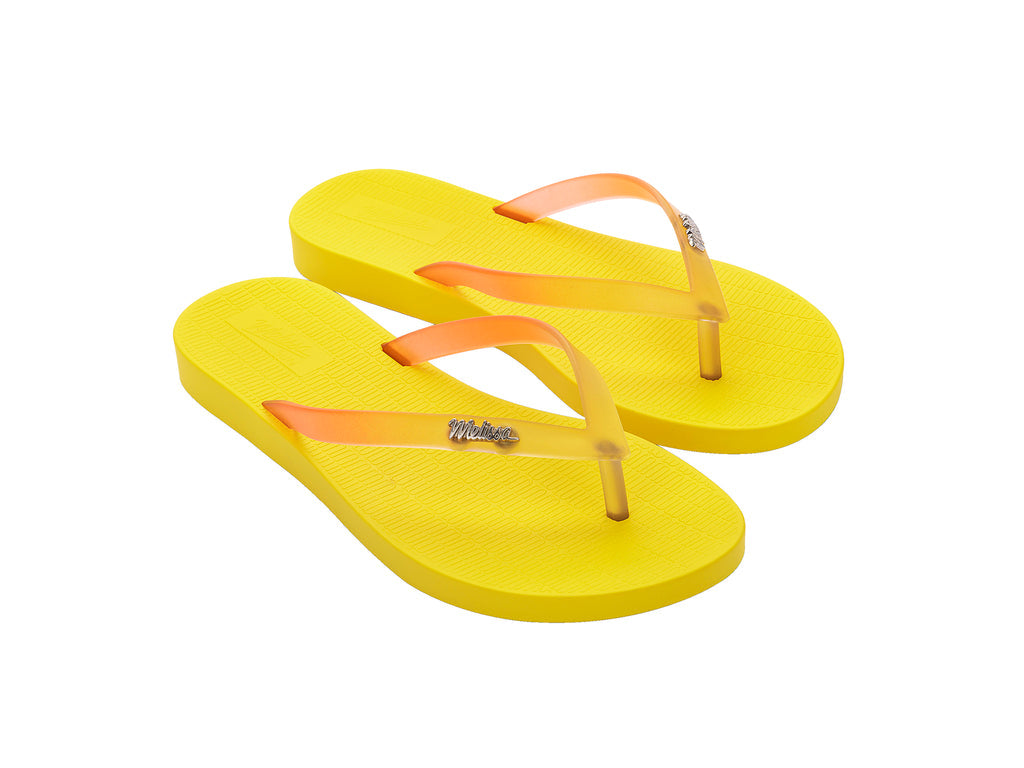 Melissa Sun Venice Flipflop In Yellow