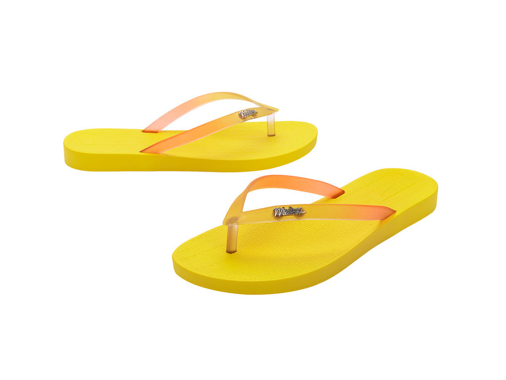 Melissa Sun Venice Flipflop In Yellow