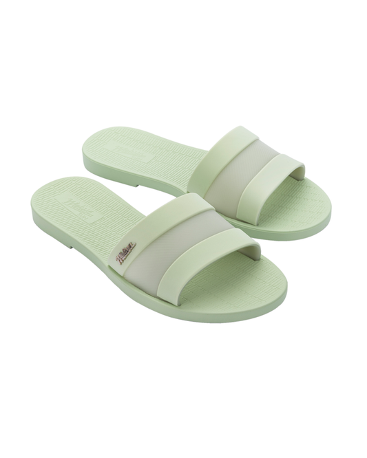 Melissa Sun Hollywood Sliders In Green