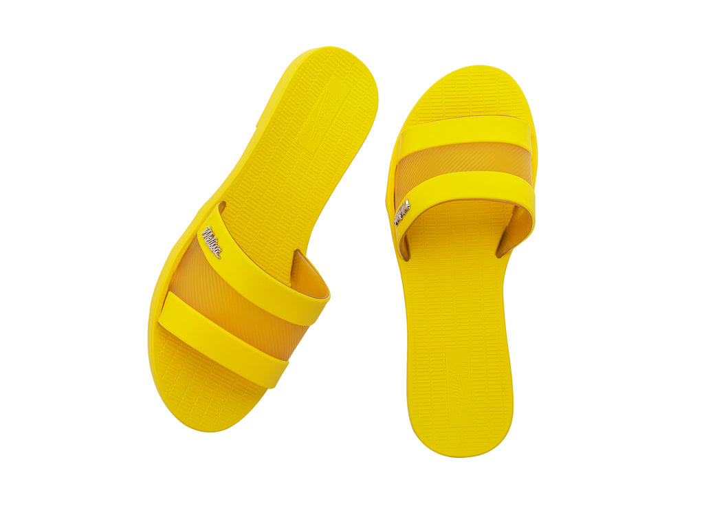 Melissa Sun Hollywood Sliders In Yellow