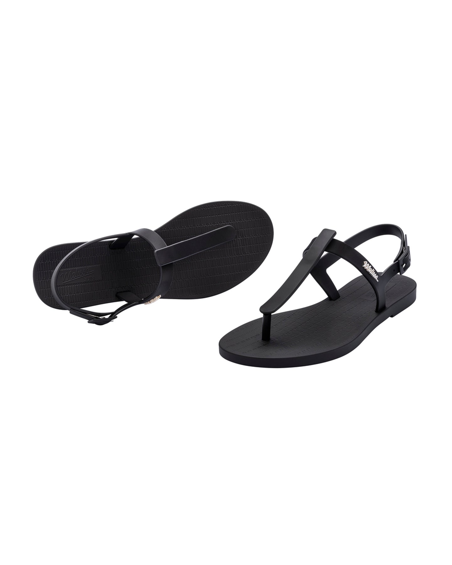 Melissa Sun Ventura Sandal In Black