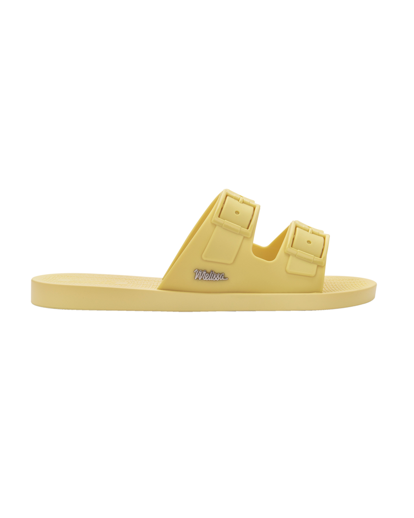 Melissa Sun Malibu Sliders In Yellow