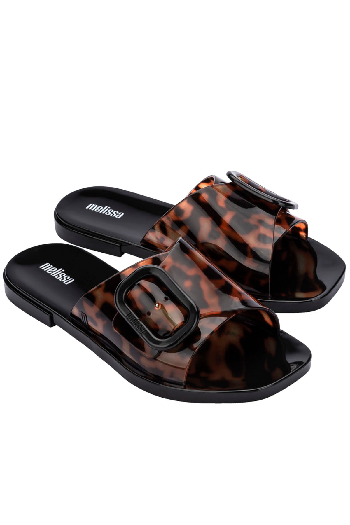 Melissa Lisie Slide in Black