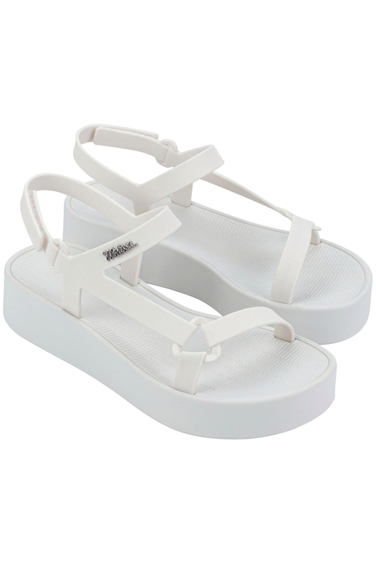 Melissa Sun Downtown Platform in White