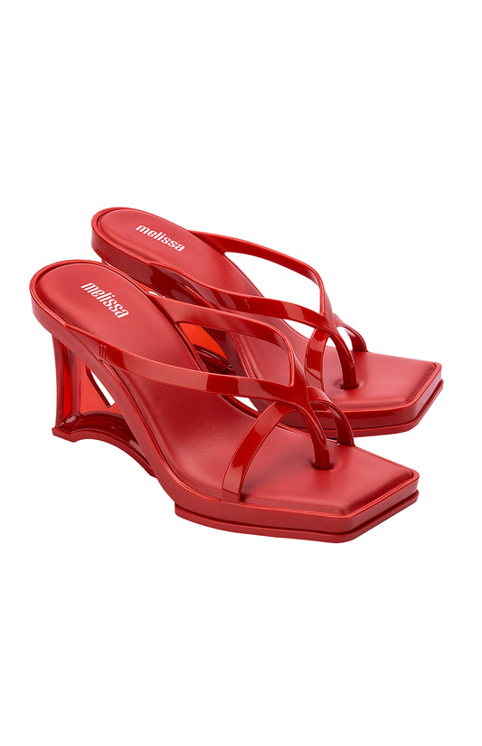 MELISSA GLASS HEEL AD