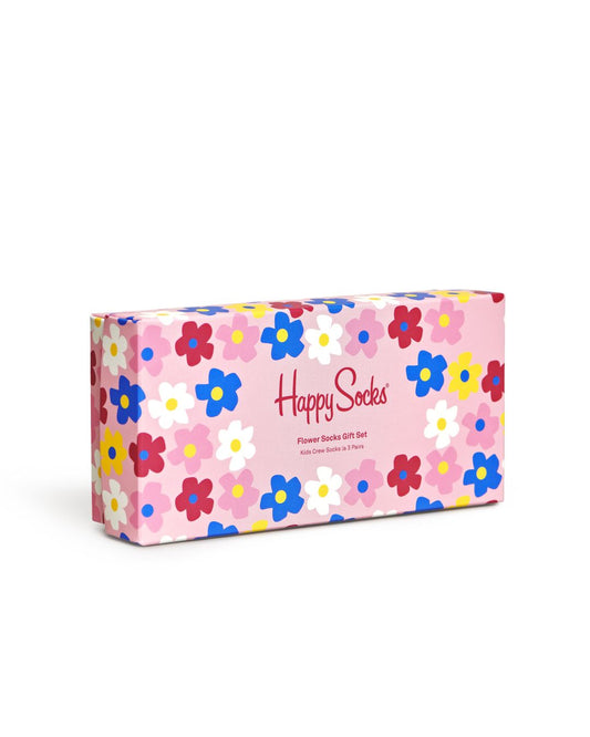 3-Pack Kids Flower Socks Gift Set
