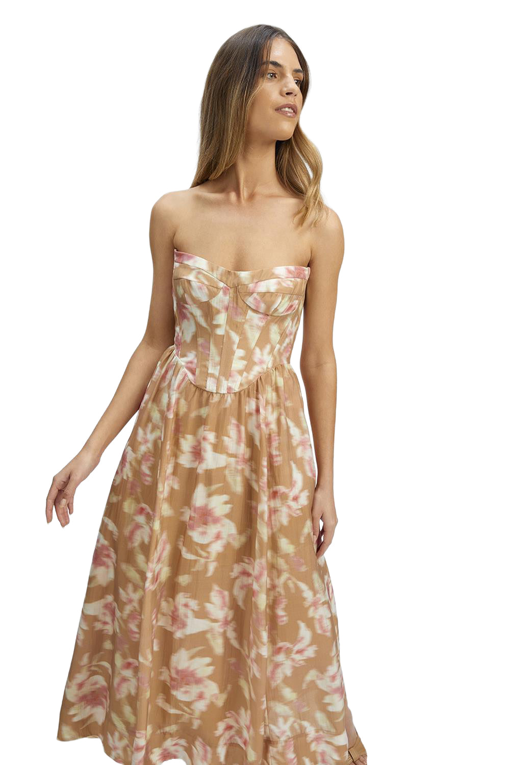 Lola Corset Midi Dress