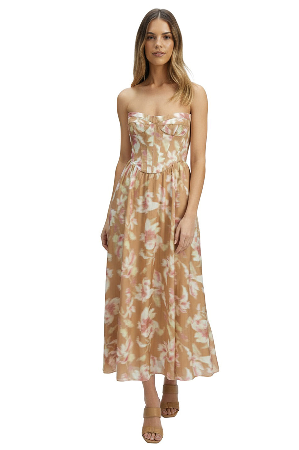 Lola Corset Midi Dress