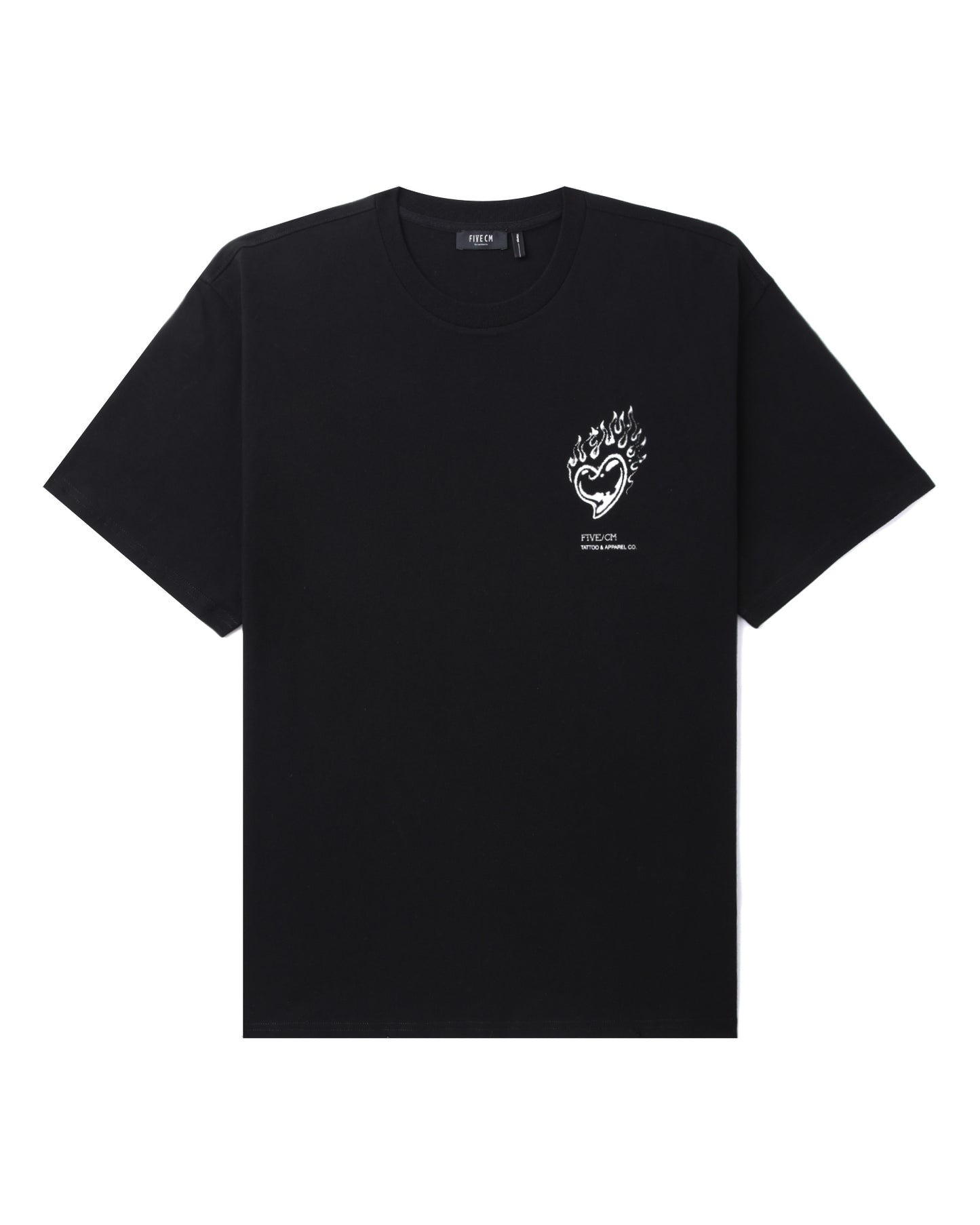 Men's Burning Love T-shirt in Black