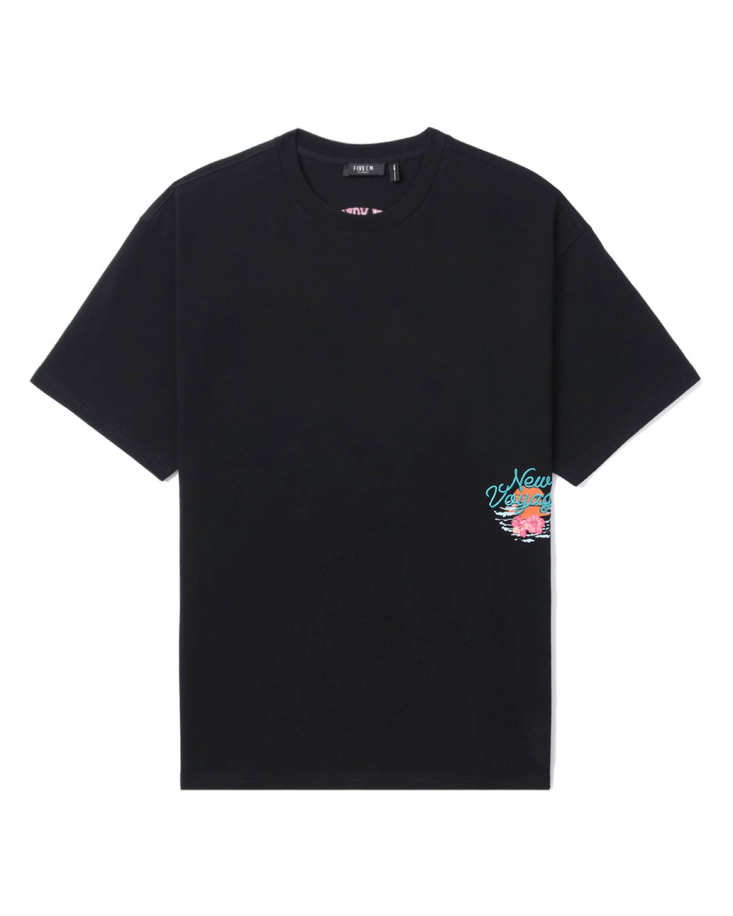 FIVE CM Men's Palm T-shirt in Black