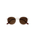 Lennon, Round sunglasses for men and women gold frame UV400 protection
